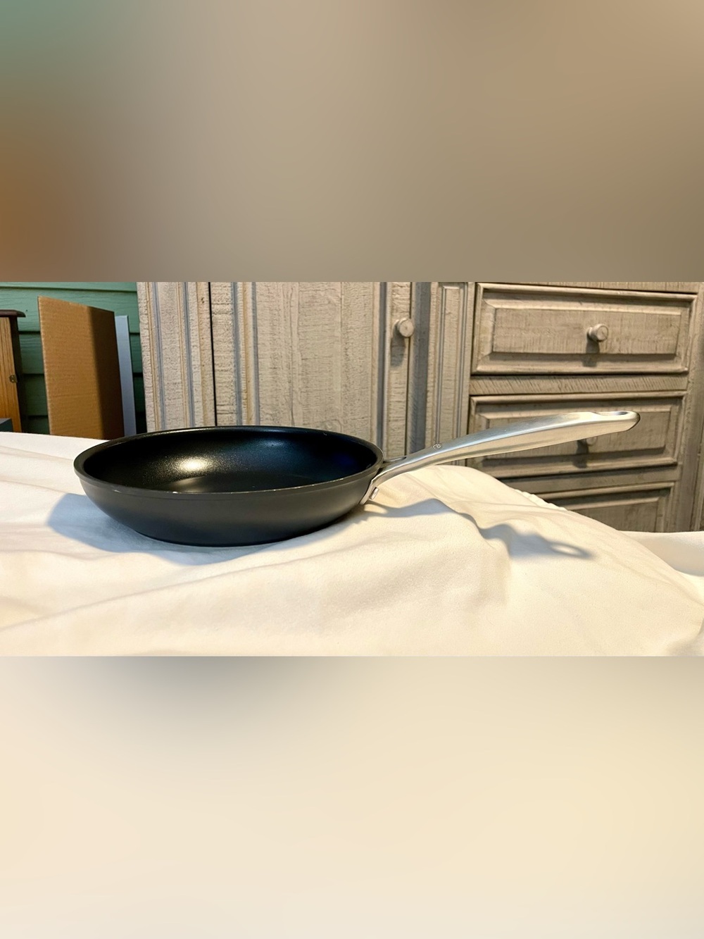 OXO Steel Non-Stick Frying Pan - 8” - #3228 - Black/Silver - Dishwasher Safe